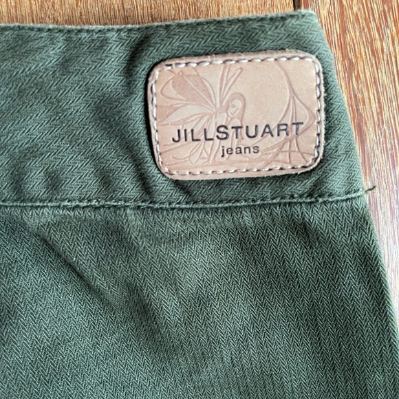 Y2K Jill Stuart Jeans Flared Sailor Pants w Back Laceup size4 - Picture 5 of 7